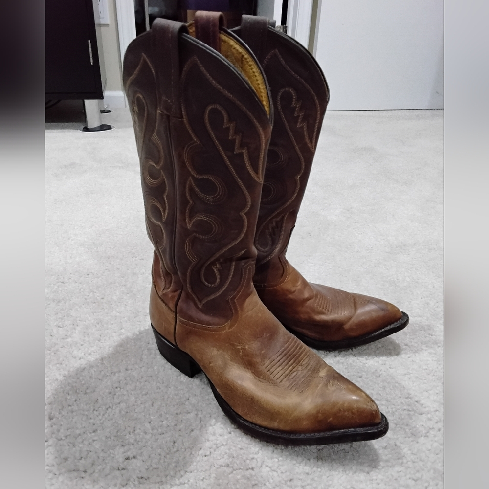 Tony Llama Brown Western Boots